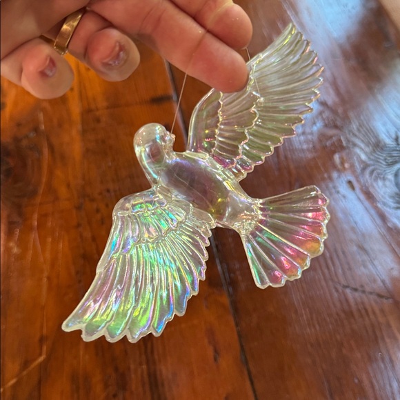 Iridescent Acrylic Bird Decoration - Picture 2 of 4